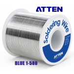 ATTEN Soldering Wire Blue 1-500 κόλληση για ηλεκτρικό κολλητήρι ή αερίου 1mm 500gr Sn63 Pb37 για χειροτεχνίες και μοντελισμό  